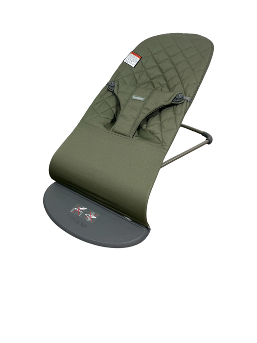 BabyBjorn Bouncer Bliss, Dark Gray Frame, Dark Green