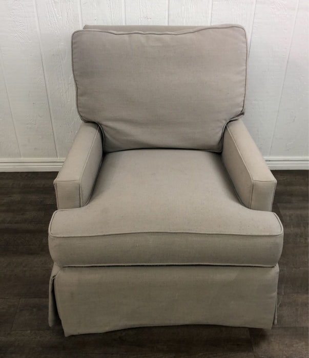 secondhand Upholstered Glider And Ottoman