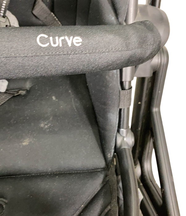 secondhand Contours Curve Double Stroller, 2020, Graphite