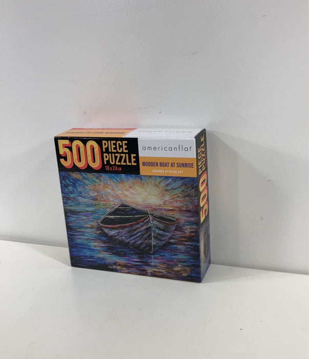 secondhand Americanflat 500 Piece Puzzle