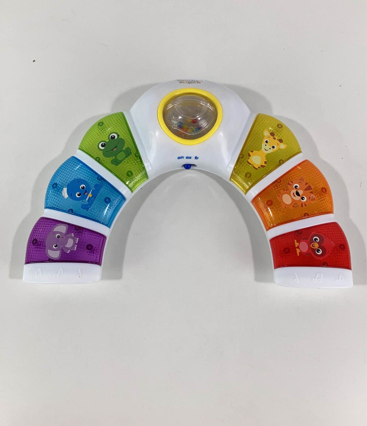 Baby Einstein, Glow & Discover Light Bar, Jouet Musical Piano d’activités avec Lumières, Musique & Hochet, 3 Modes Baby Einstein, Glow & Discover Light Bar, Jouet Musical Piano d’activités avec Lumières, Musique & Hochet, 3 Modes