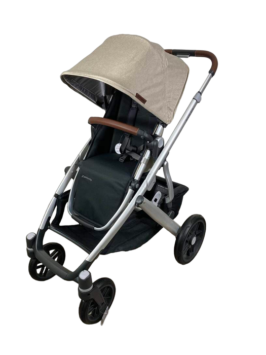 secondhand UPPAbaby VISTA V2 Stroller, 2023, Declan (Oat Melange)