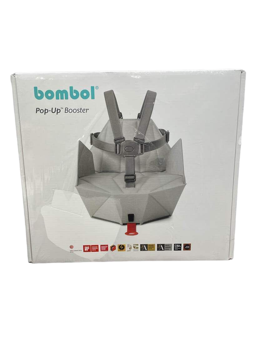 used Bombol Pop-Up Booster, Pebble Grey