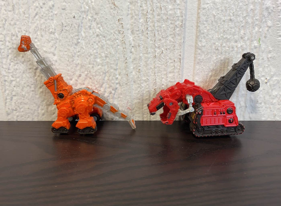 secondhand Dinotrux Die Cast Figures