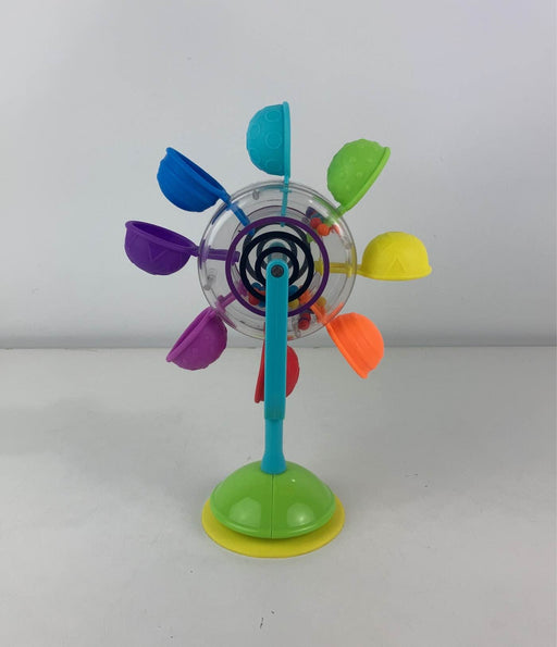 used Sassy Light Up Rainbow Wheel Tray Toy