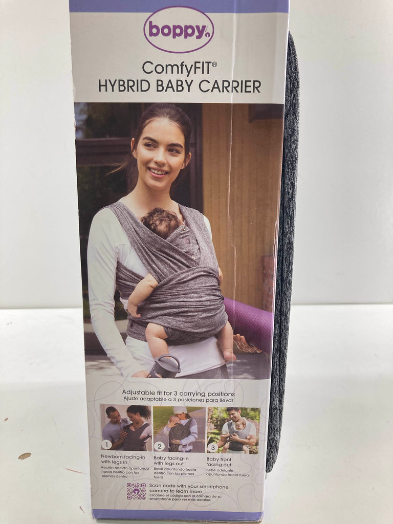 Boppy ComfyFit Carrier, Heathered Grey