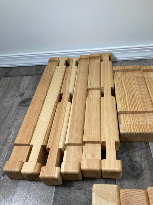 secondhand Wooden Building Blocks, Jumbo Size