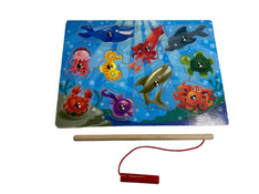 used Melissa & Doug Fishing Magnetic Puzzle Game