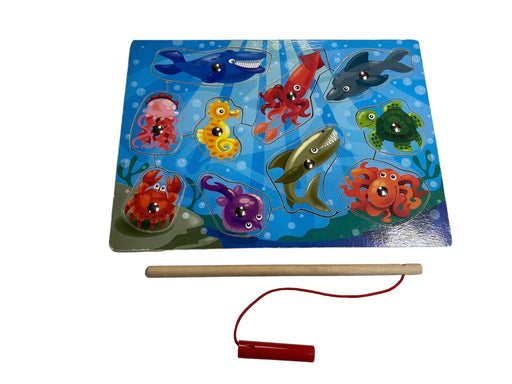 used Melissa & Doug Fishing Magnetic Puzzle Game