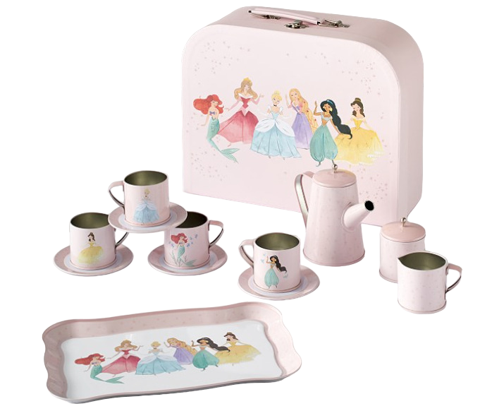 Pottery Barn Made The Cutest Disney Princess Tea Set