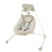 used Ingenuity InLighten Cradling Swing Lullaby Lion