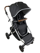 used Mockingbird Single to Double Stroller, 2022, Silver with Penny Leather, Windowpane, Black