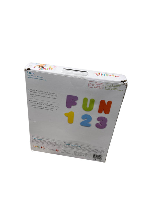 secondhand Munchkin Bath Letters and Numbers