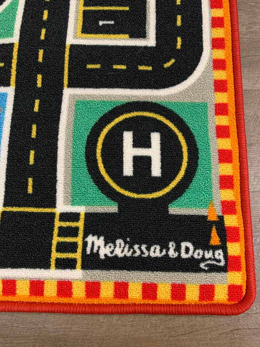 secondhand Melissa & Doug Round The City Rescue Rug