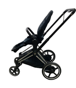 secondhand Cybex PRIAM Stroller, Deep Black, Chrome With Black Details, 2019