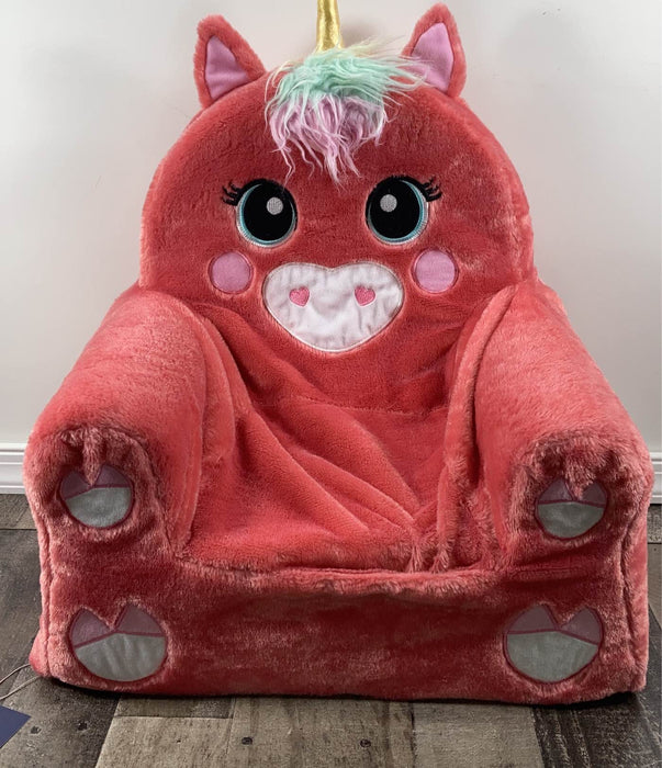 used Dream Street Kids Foam Armchair, Pink Unicorn