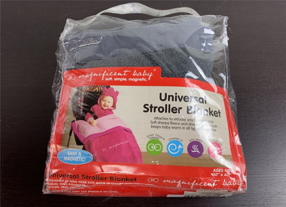 used Magnificent Baby Universal Stroller Blanket