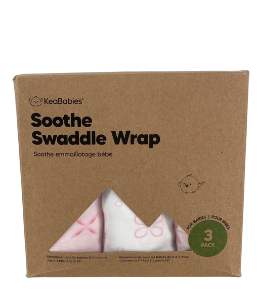 used KeaBabies Soothe Swaddle Wraps 3 Pack