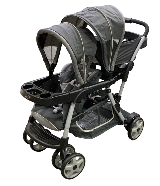 Ready to grow click connect hot sale double stroller