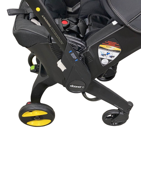 used Doona Infant Car Seat & Stroller Combo, 2023, Midnight Black