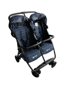 used Zoe Twin+ XL2 Stroller, Luxe Navy Blue