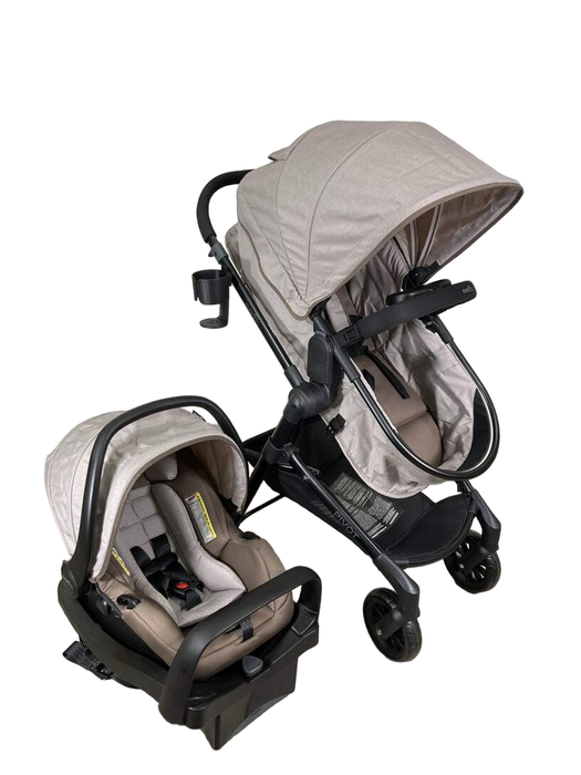 used Evenflo Pivot Modular Travel System Stroller, Casual Grey