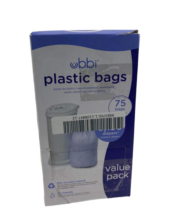 Shop Ubbi Plastic Diaper Pail Bags, 75 Count at GoodBuy Gear