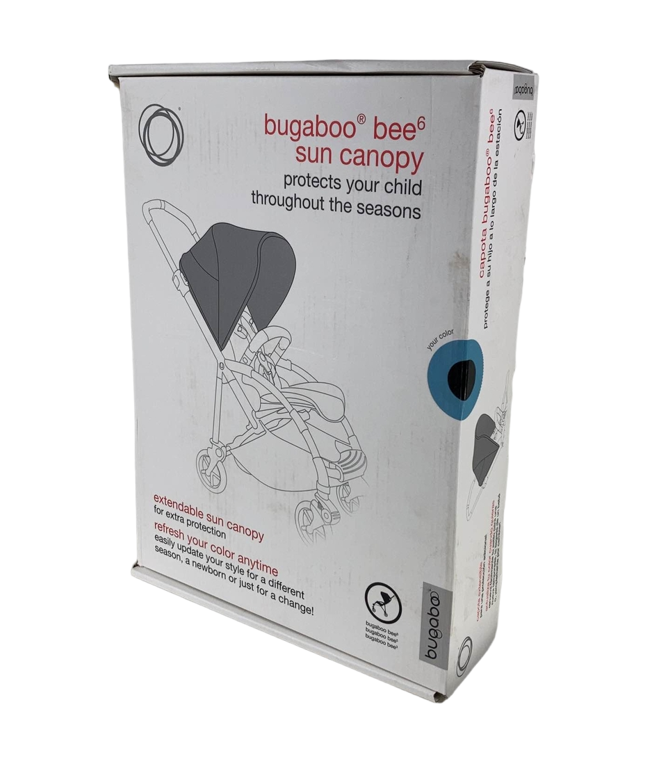 Bugaboo Bee 6 Sun Canopy, Vapor Blue