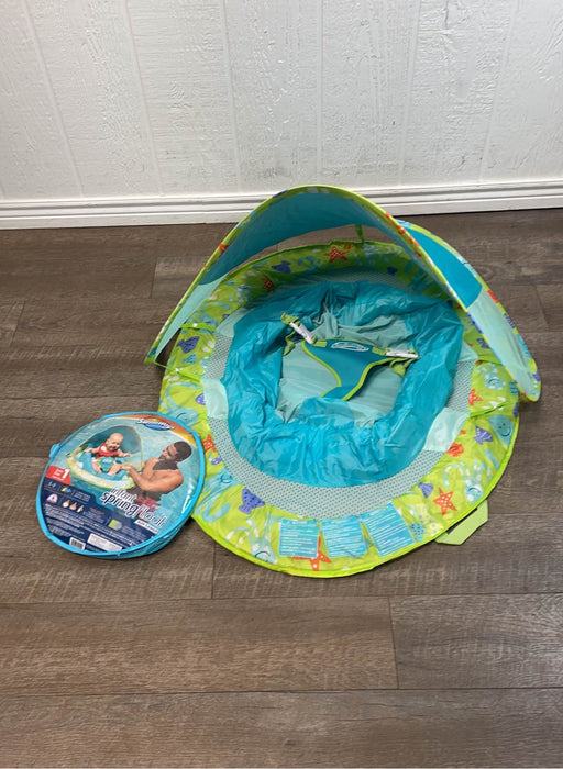 Shop SwimWays Baby Spring Float with Sun Canopy at GoodBuy Gear