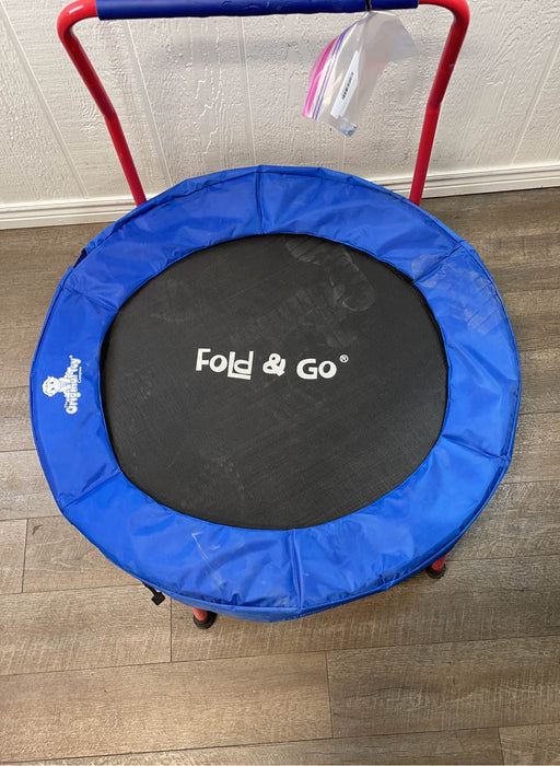 secondhand Original Toy Company Fold And Go Trampoline