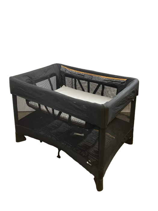 used 4moms Breeze Playard, 1028, Black