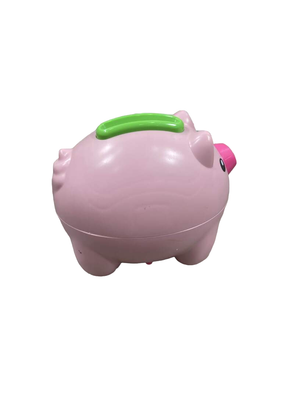 Fisher-Price Smart Stages Counting Piggy Bank w/ 9 Coins Colors Pig