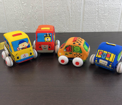 secondhand Melissa & Doug K’s Kids Pull-Back Vehicle Set