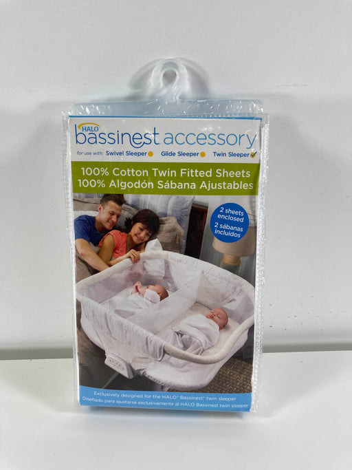 Shop Halo BassiNest Twin Sleeper Fitted Sheets, Set Of 2 at GoodBuy Gear
