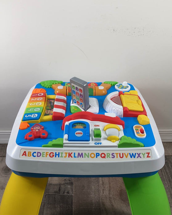 secondhand Fisher Price Laugh & Learn Learning Table