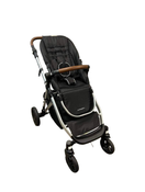 used Mockingbird Single to Double Stroller, Silver with Penny Leather, Windowpane, Black , 2022