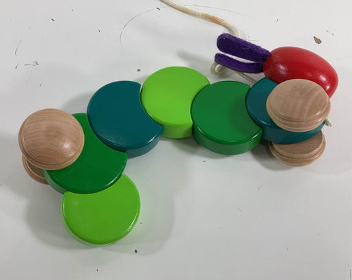 secondhand Kids Preferred The Very Hungry Caterpillar Wood Pull Toy