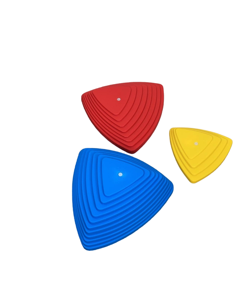 secondhand JumpOff Jo Rocksteady Balance Stepping Stones 6pc