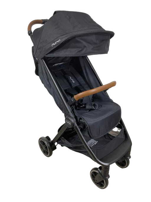 used Nuna Trvl Stroller, Caviar, 2022