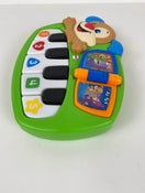 secondhand Fisher Price Laugh & Learn Puppy’s Piano, Green