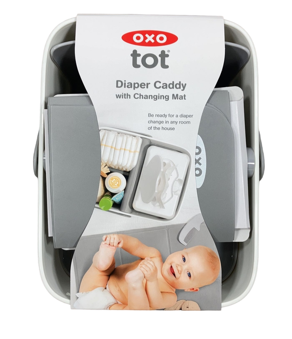 used OXO Tot Diaper Caddy with Changing Mat