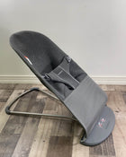 used BabyBjorn Bouncer Bliss, charcoal gray