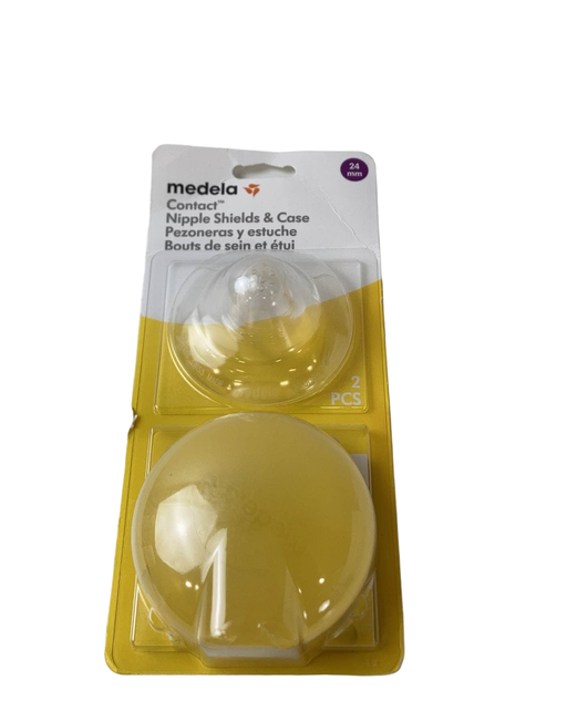 used Medela Contact Nipple Shields and Case