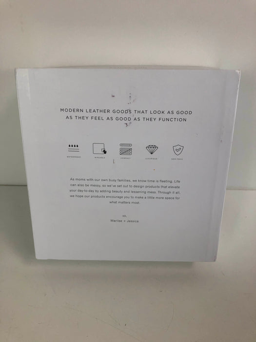 secondhand Gathre Leather Changing Pad