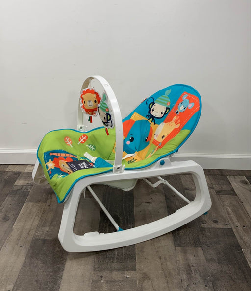 used Fisher Price Deluxe Infant To Toddler Rocker