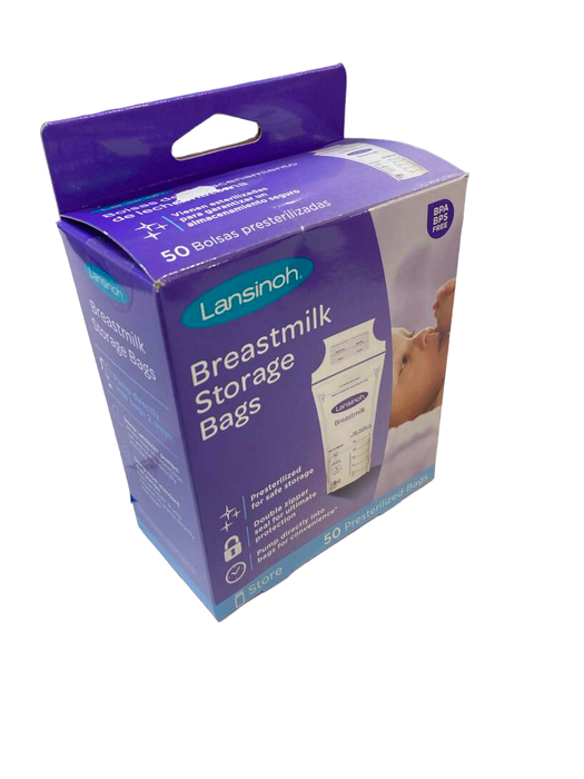 Shop Lansinoh Breast Milk Storage Bags, 50ct at GoodBuy Gear