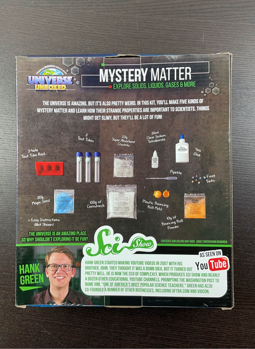 secondhand Be Amazing! Universe Unboxed: Mystery Matter Science Lab