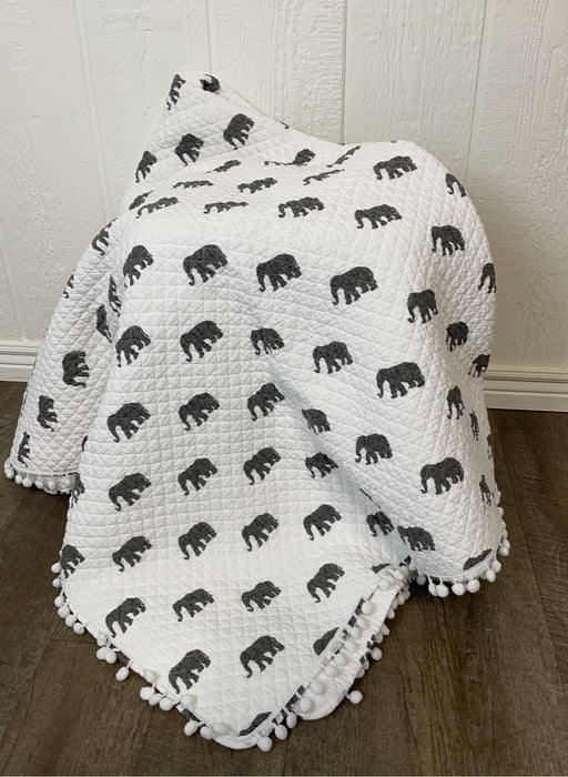 used Crib Quilt, Pillow Case Standard