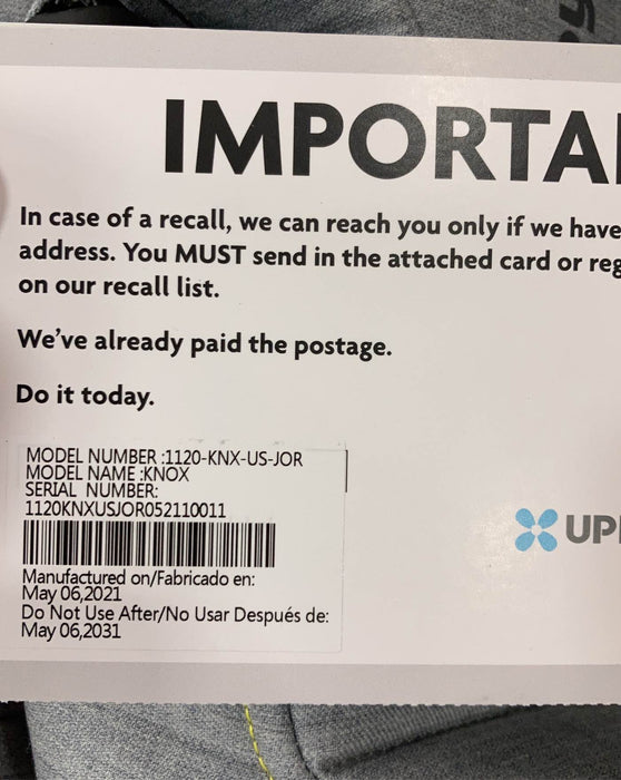 uppababy knox recall UPPAbaby KNOX Convertible Car Seat, Jordan, 2021
