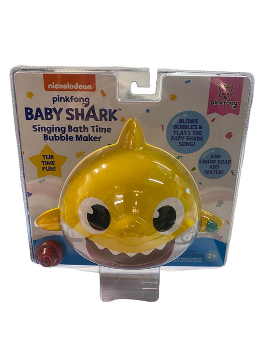 used WowWee Pinkfong Baby Shark Singing Bath Time Bubble Maker